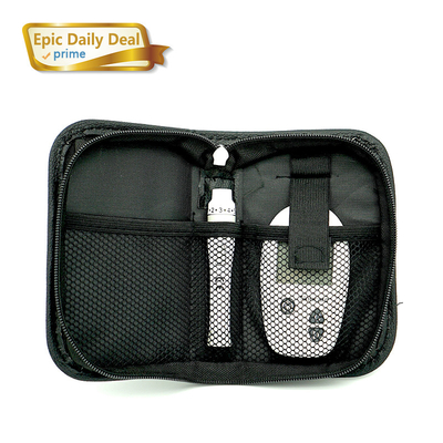 Ce Capillary Home Hospital LCD Digital Display جهاز قياس جلوكوز الدم مع اختبار سريع 8s