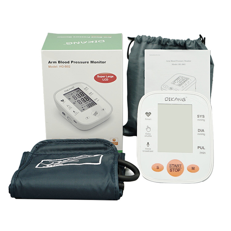 OEM المنزلية الطبية مراقبة ضغط الدم أجهزة 1000pcs الخلفية الذراع BP مراقب