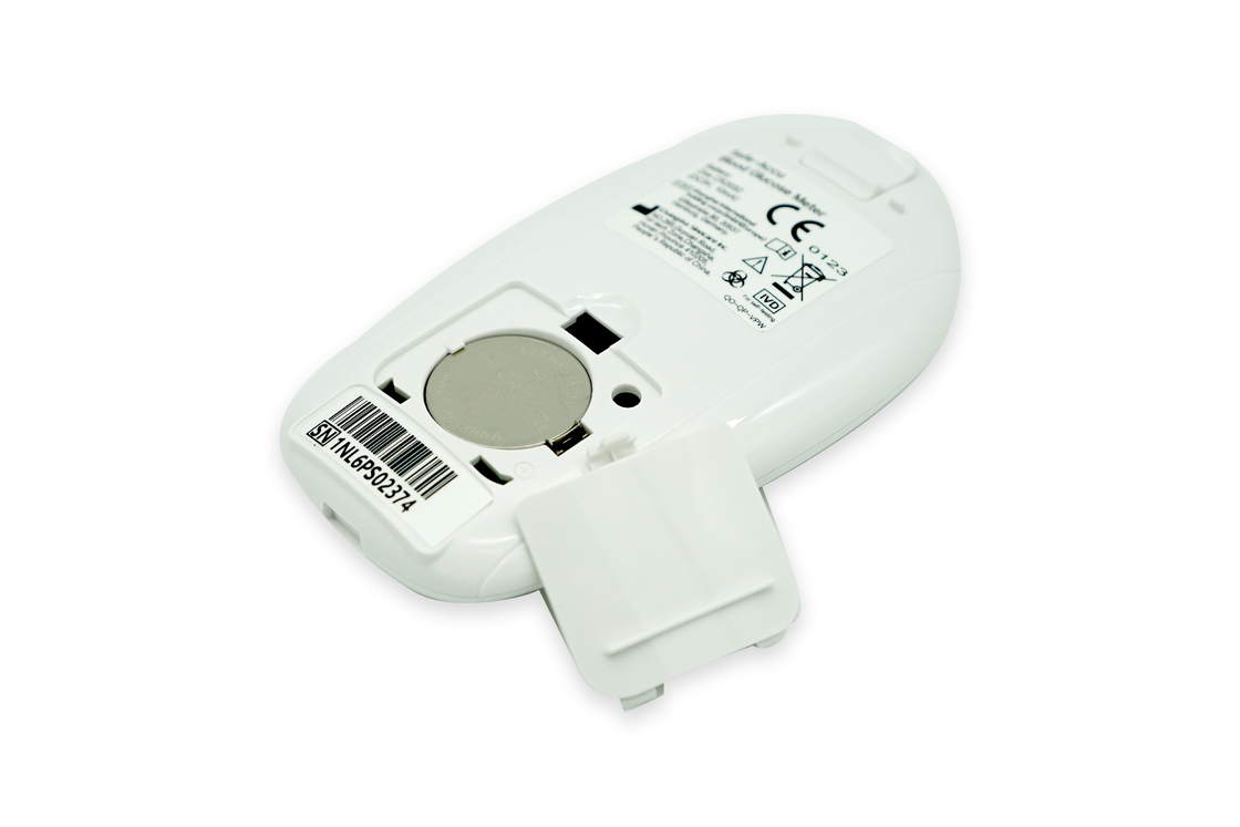 Ce Capillary Home Hospital LCD Digital Display جهاز قياس جلوكوز الدم مع اختبار سريع 8s